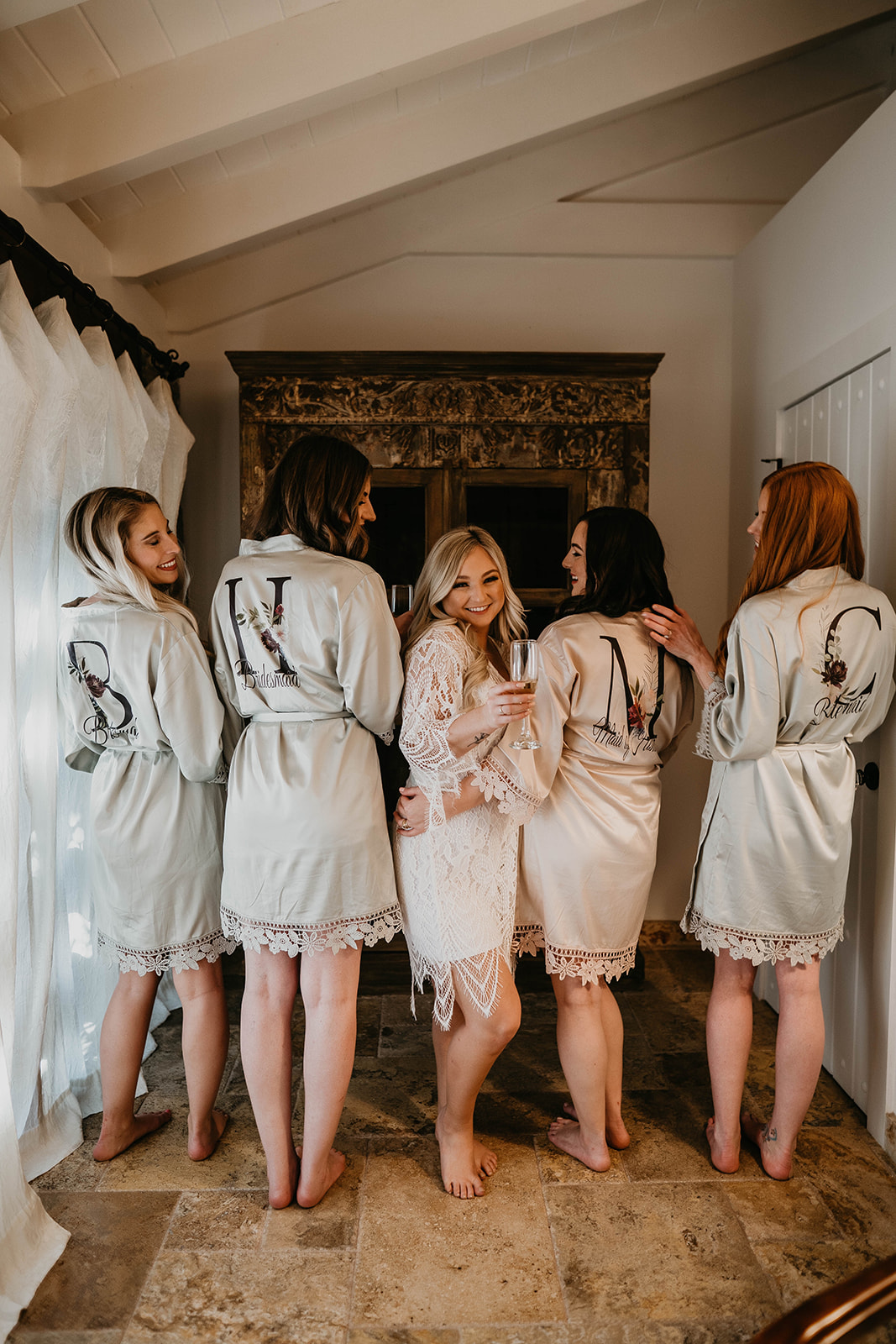 Bridal Party Getting Ready Photos
