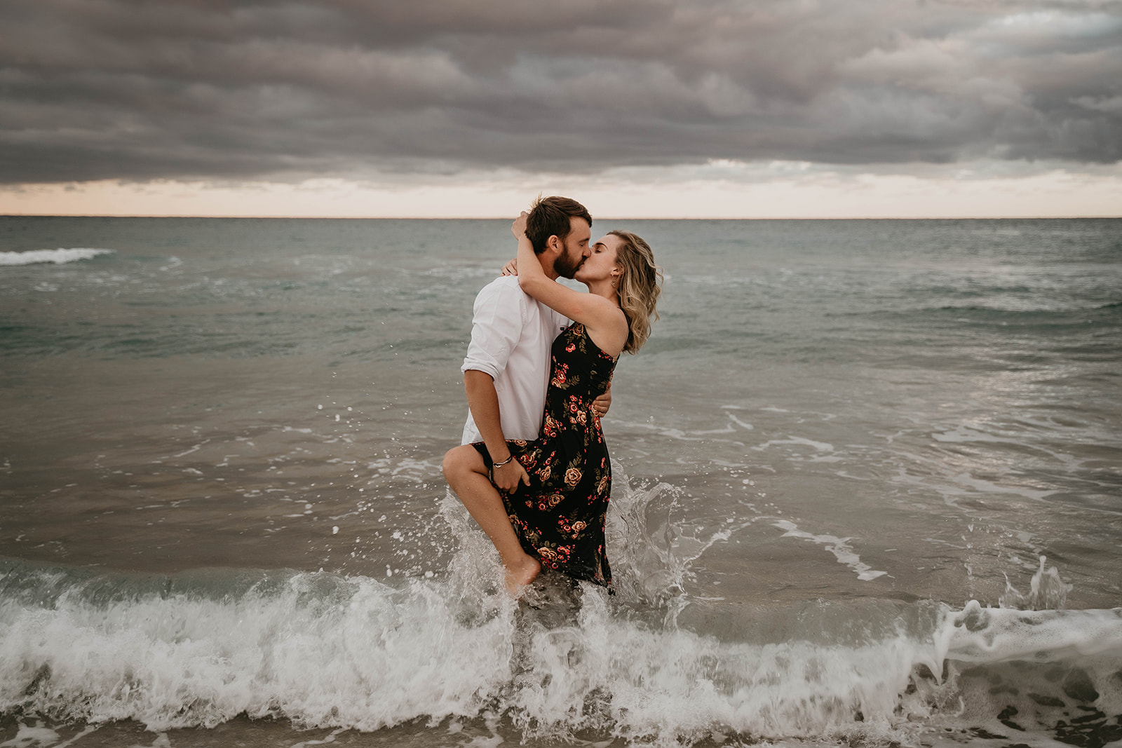 Worth Ave Palm Beach Engagement Photography