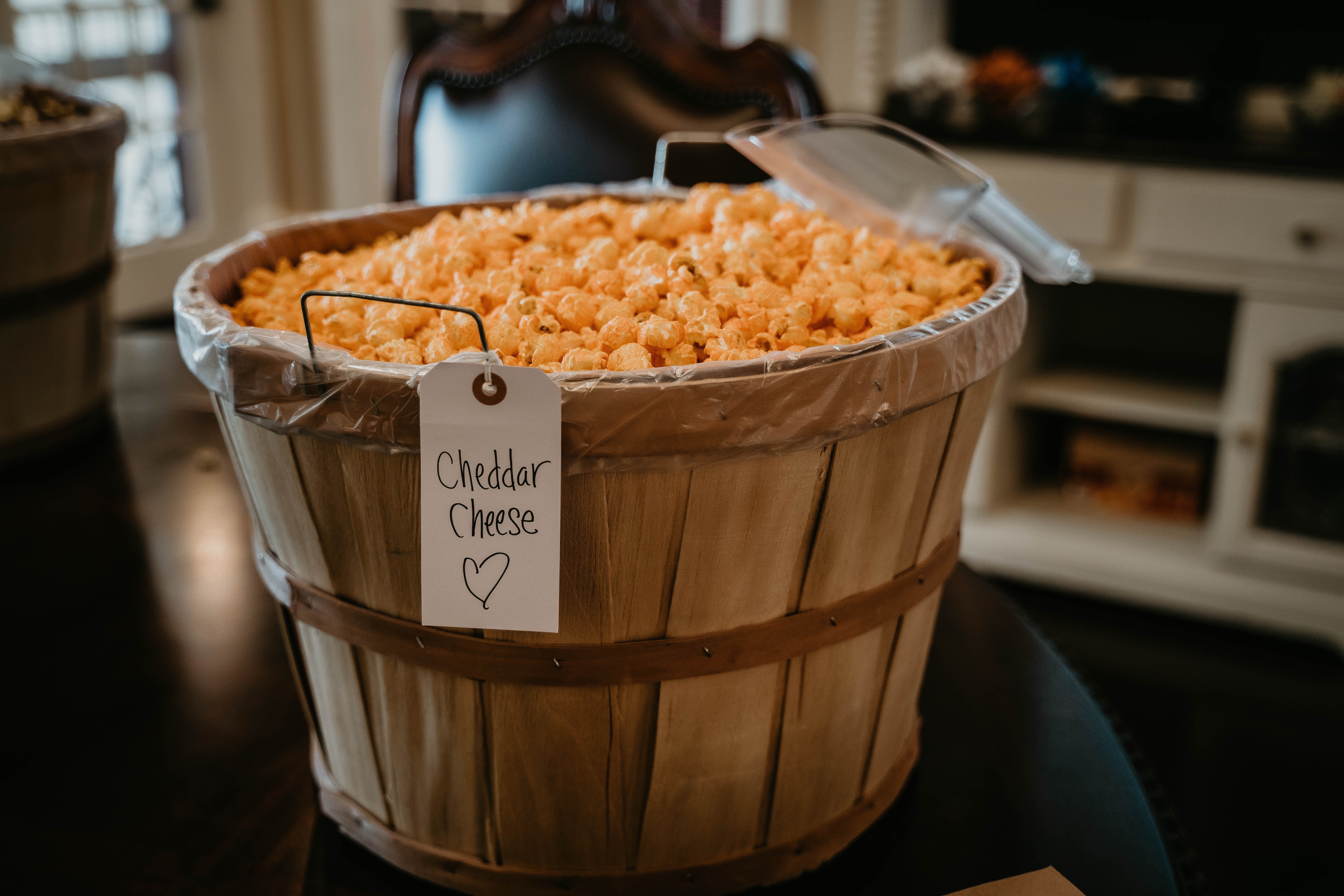 Popcorn Favors Wedding Reception Details at the Heitman House