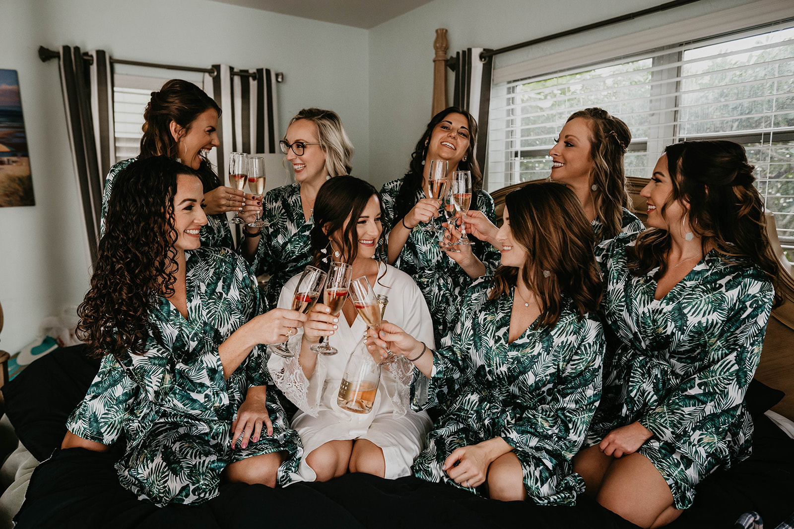 Bridal Party Getting Ready Photos