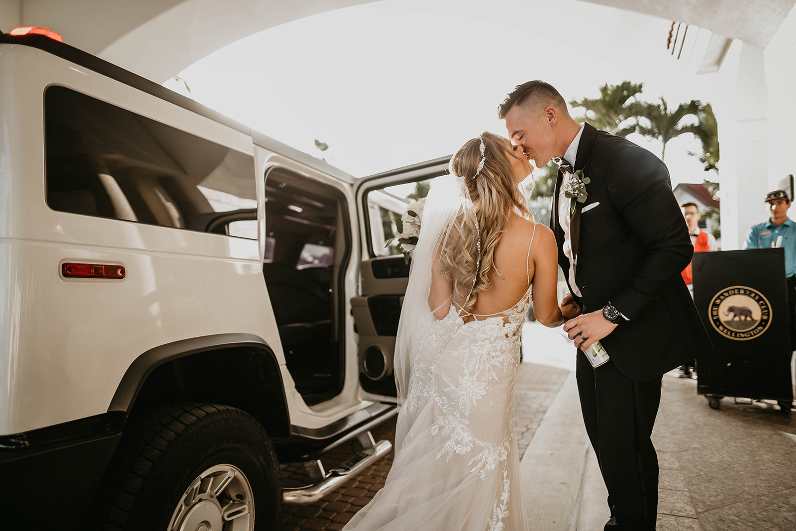 West Palm Beach Florida Bride and Groom Wedding Portrait Photography