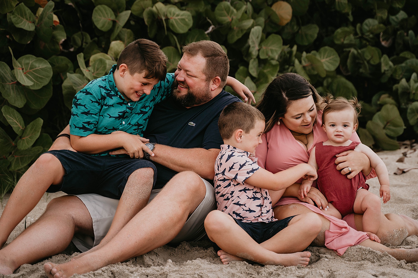 Palm Beach Family Session captured by South Florida Lifestyle Photographer, Krystal Capone Photography