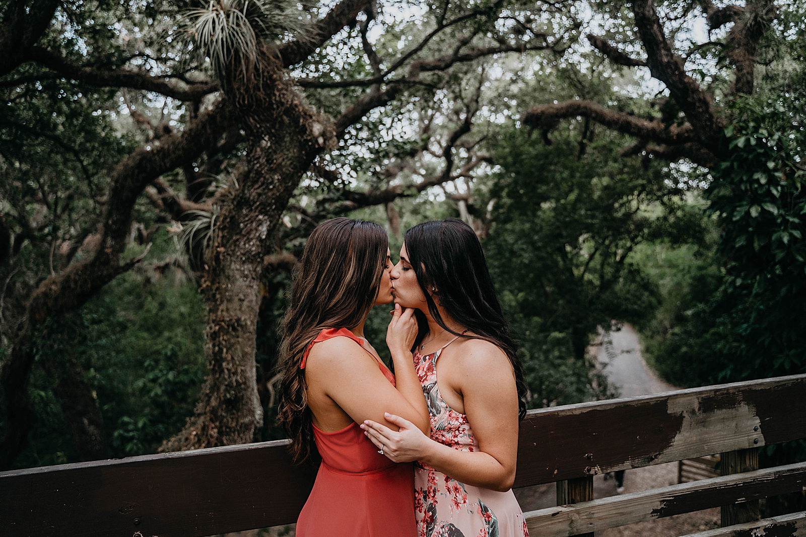 Whimsical LGBTQ Engagement session Captured by West Palm Beach Engagement Photographer, Krystal Capone Photography.
