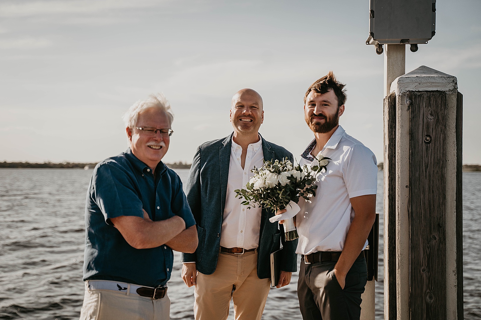 South Florida Waterfront Elopement captured by South Florida Elopement Photographer, Krystal Capone Photography