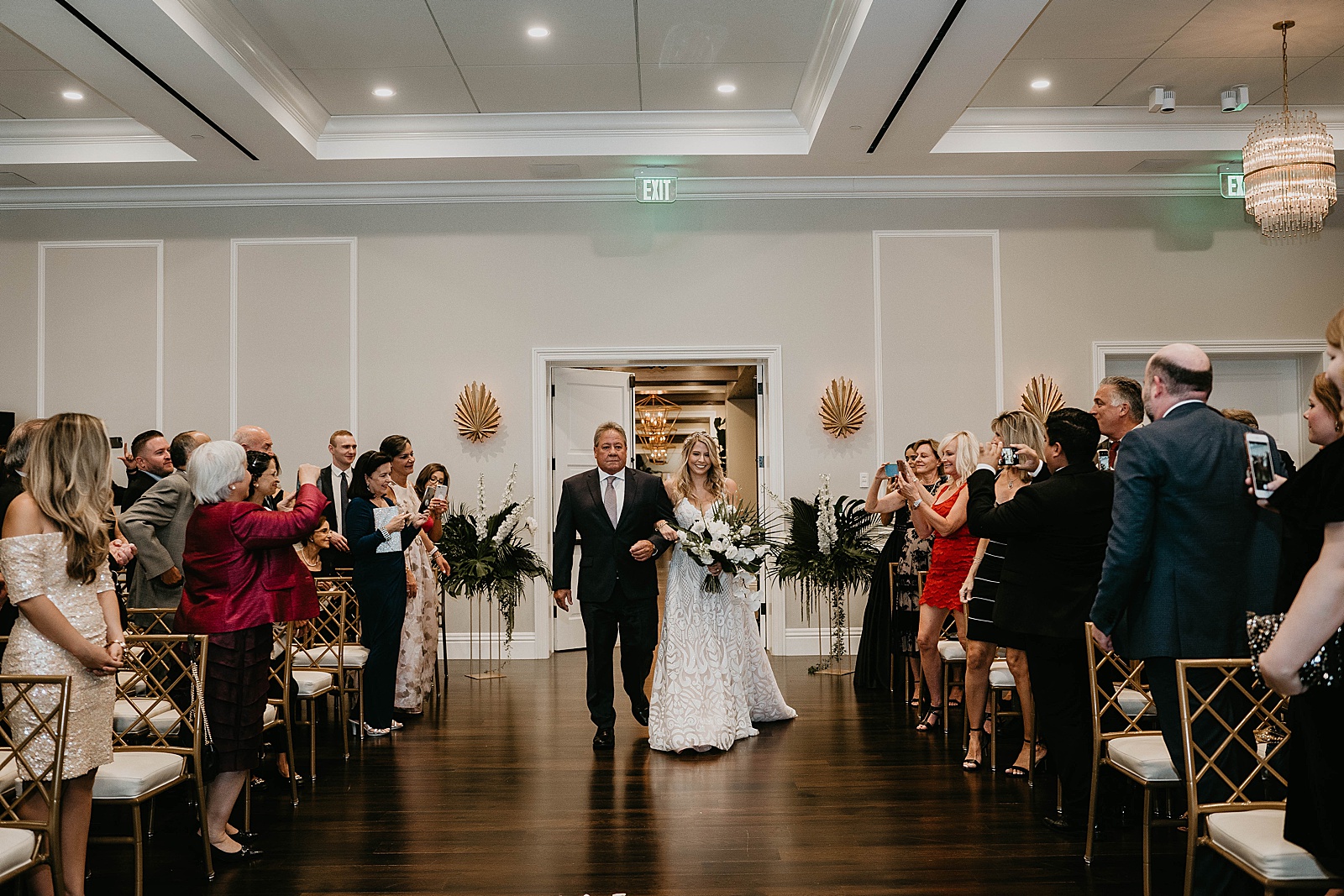 Tropical Pelican Club Wedding Captured by South Florida Wedding Photographer, Krystal Capone Photography.
