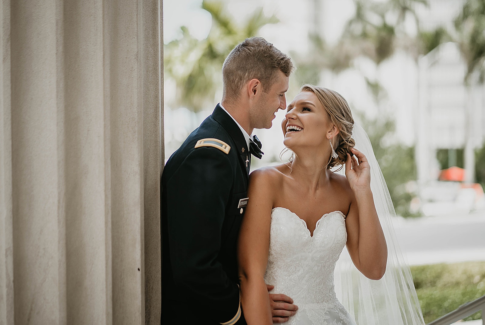 Family Church Downtown Wedding captured by West Palm Beach Wedding Photographer, Krystal Capone Photography
