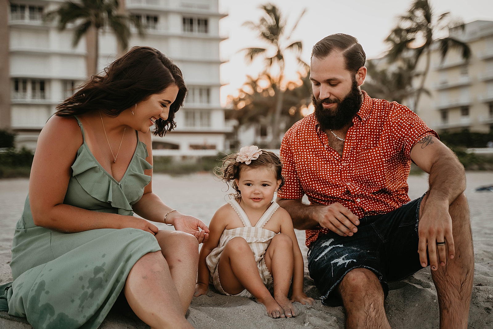 Palm Beach Family Session captured by South Florida lifestyle photographer, Krystal Capone Photography