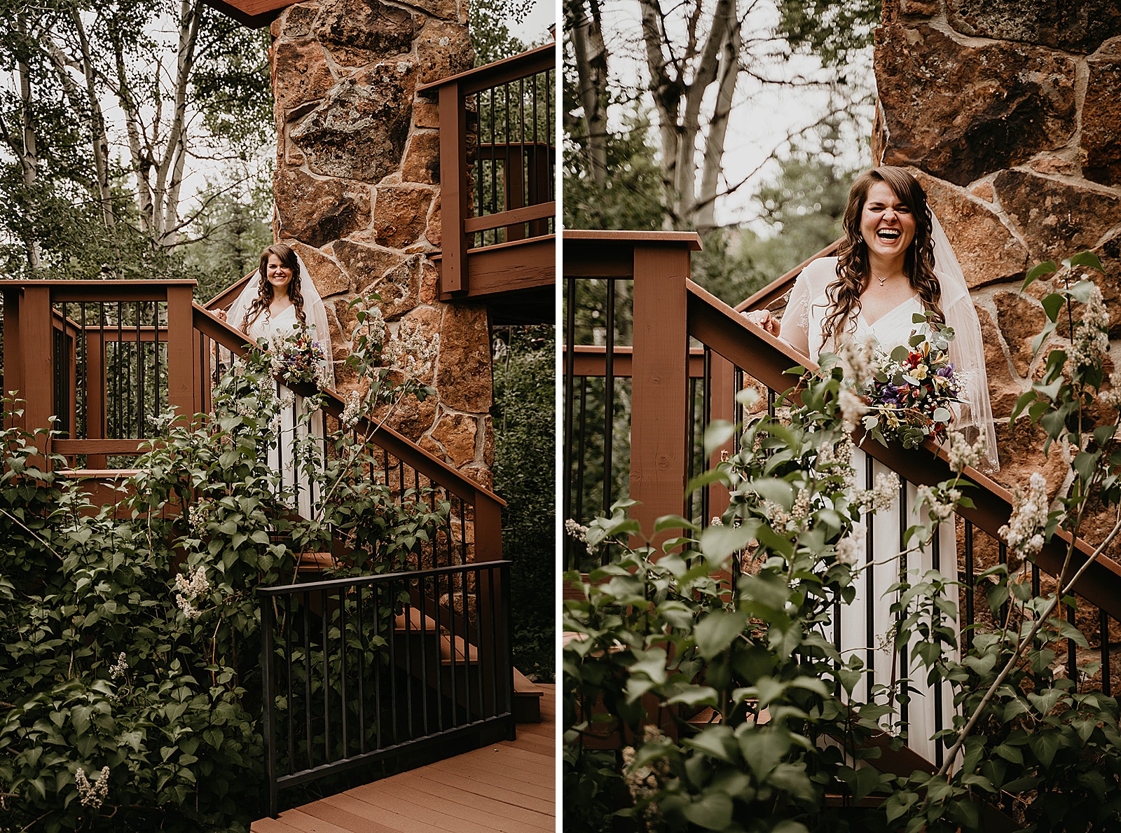 Rustic Colorado Elopement Bride Portraits by Krystal Capone Photography