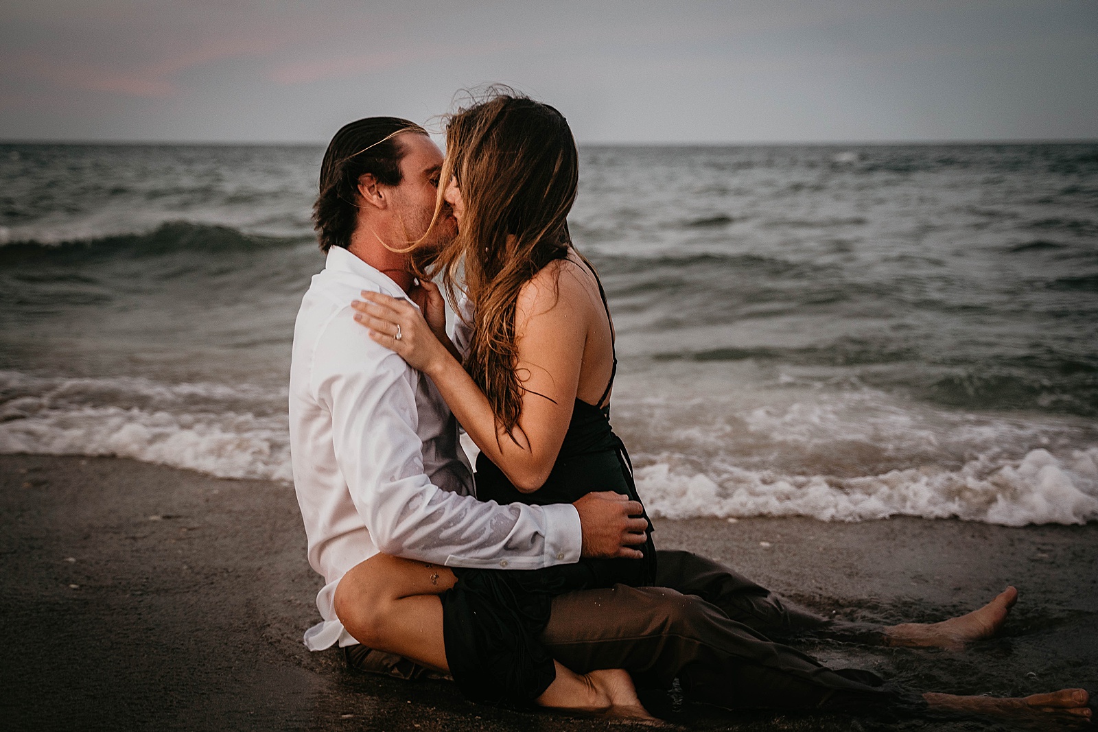 Juno Beach Engagement Photos captured by South Florida Engagement Photographer, Krystal Capone Photography