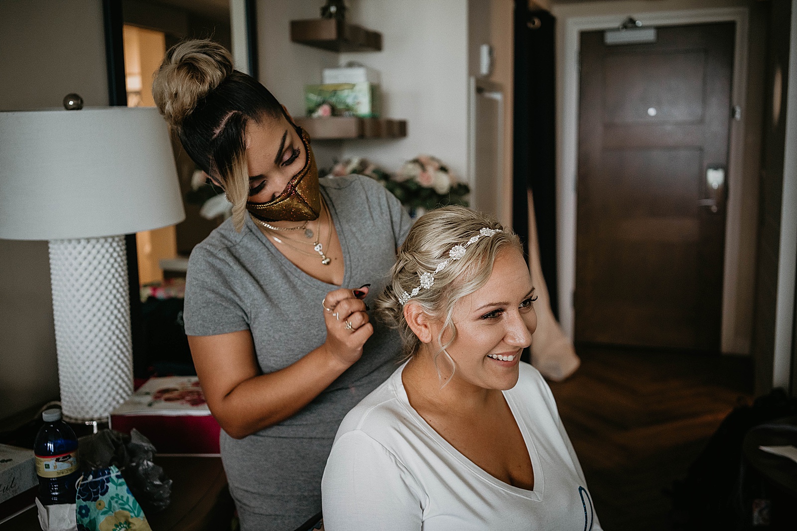 Intimate COVID South Florida Wedding Photos by South Florida Wedding Photographer, Krystal Capone Photography