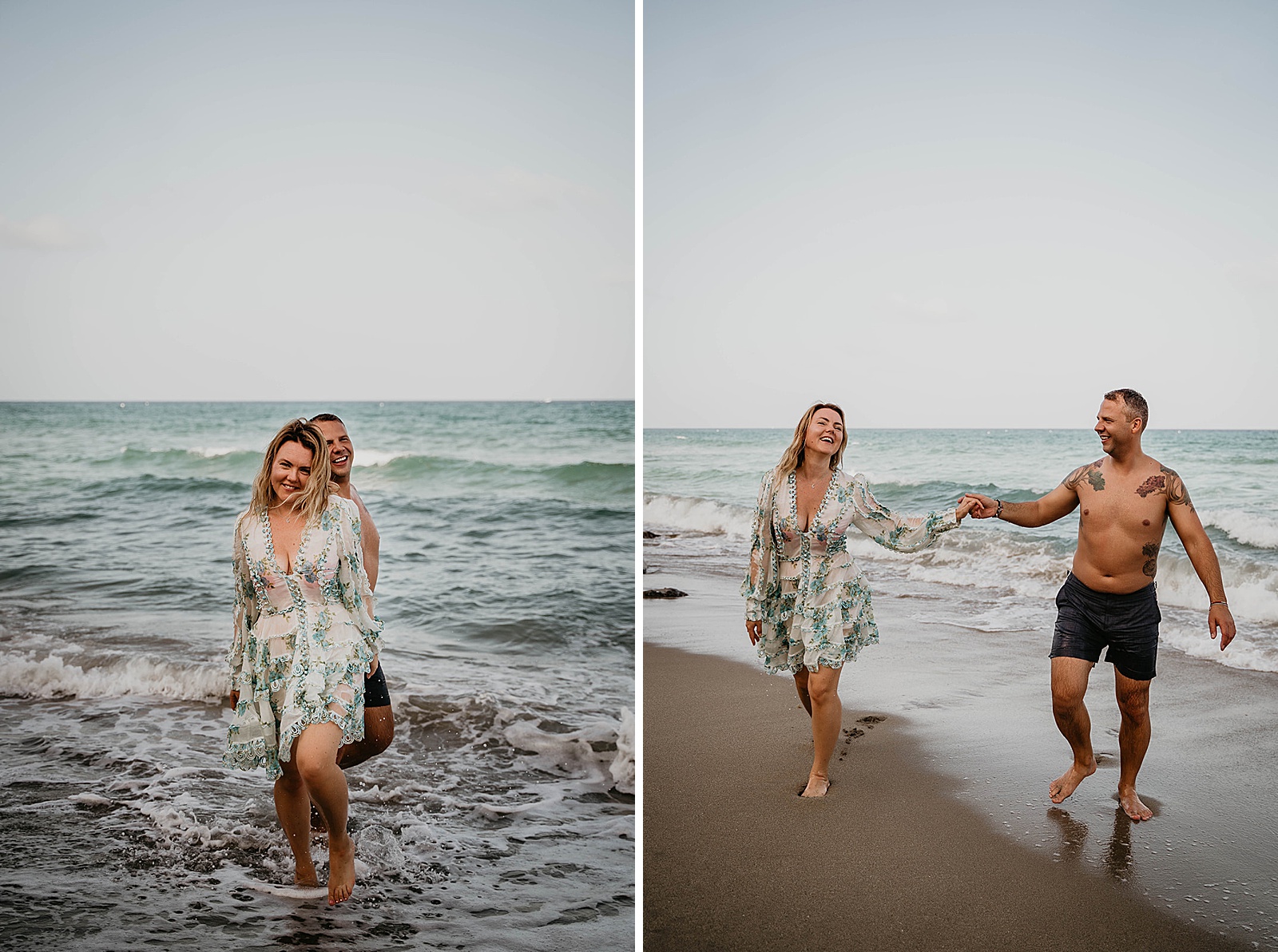 Steamy anniversary photos captured by South Florida couples photographer, Krystal Capone Photography