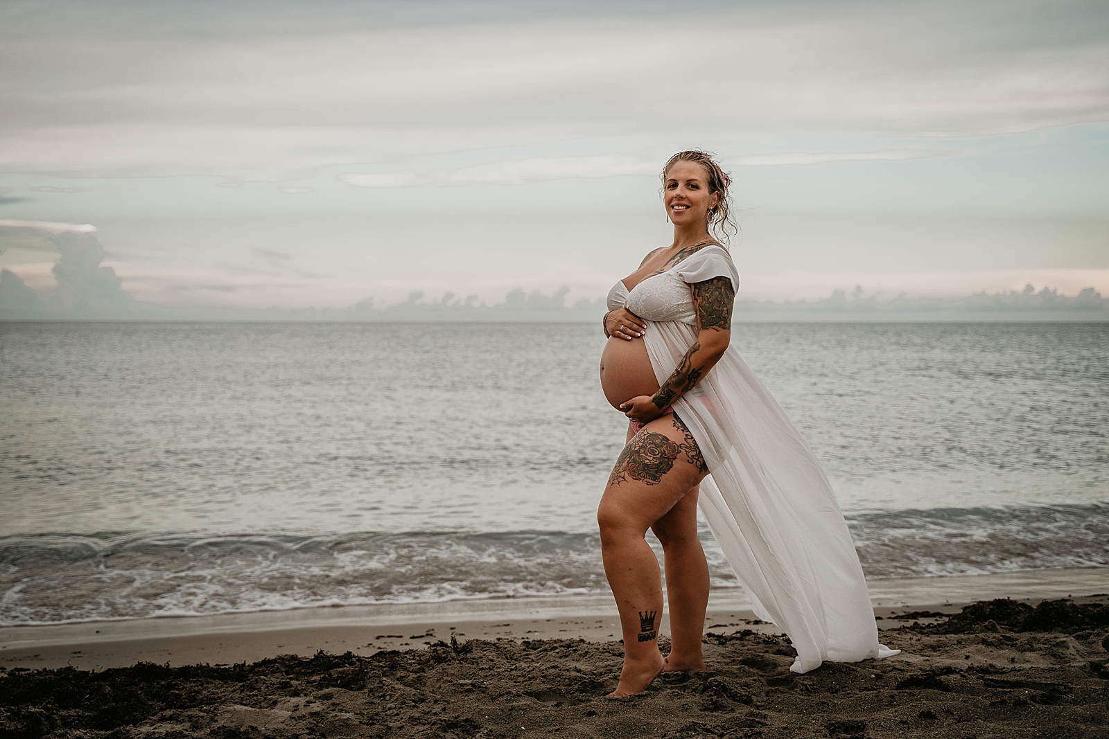 Palm Beach Maternity Photos by South Florida Lifestyle Photographer, Krystal Capone Photography