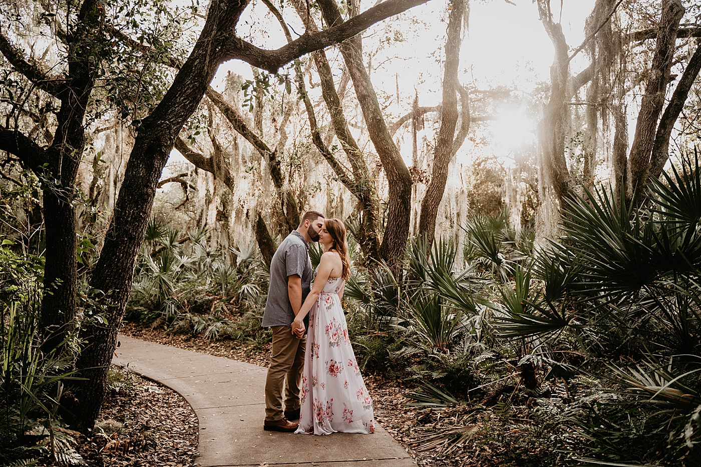 delray oaks engagement photography