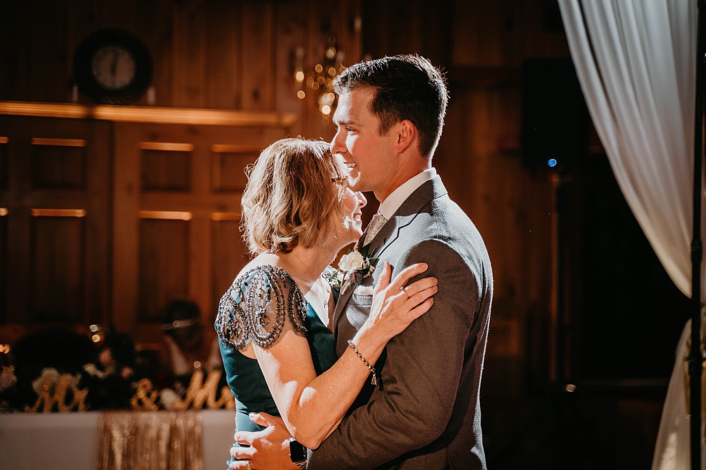 Mother son dance The Estate on the Halifax Wedding Photography captured by South Florida Wedding Photographer Krystal Capone Photography 