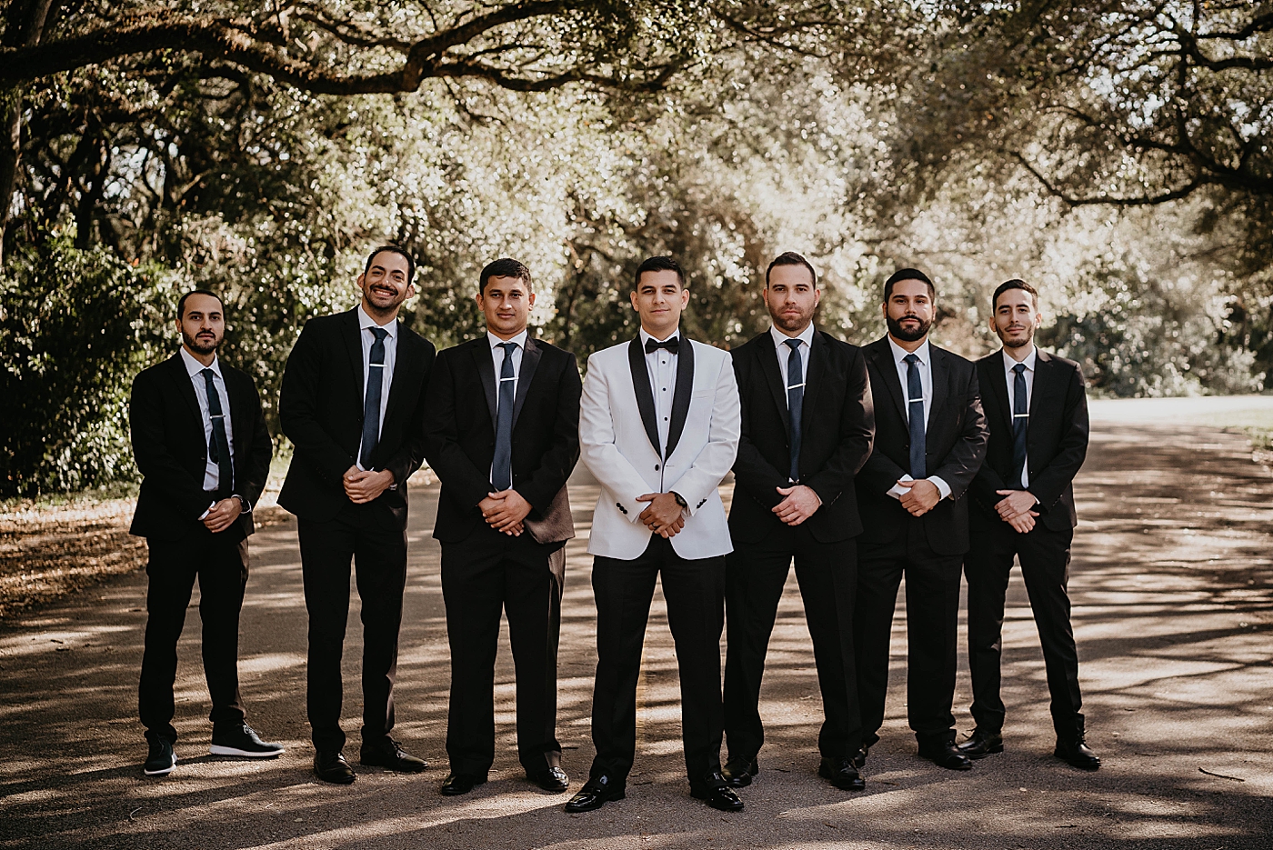 Groom with groomsmen portrait Lavan Venue Wedding Photography captured by South Florida Wedding Photographer Krystal Capone Photography