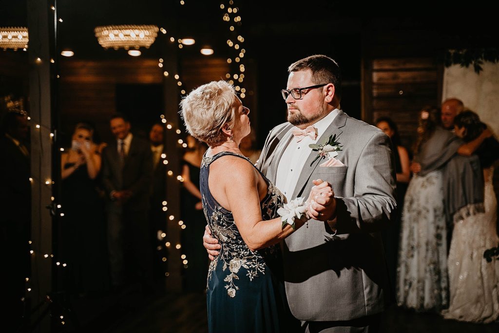Mother son dance Ever After Farms Wedding Photography captured by South Florida Wedding Photographer Krystal Capone Photography 