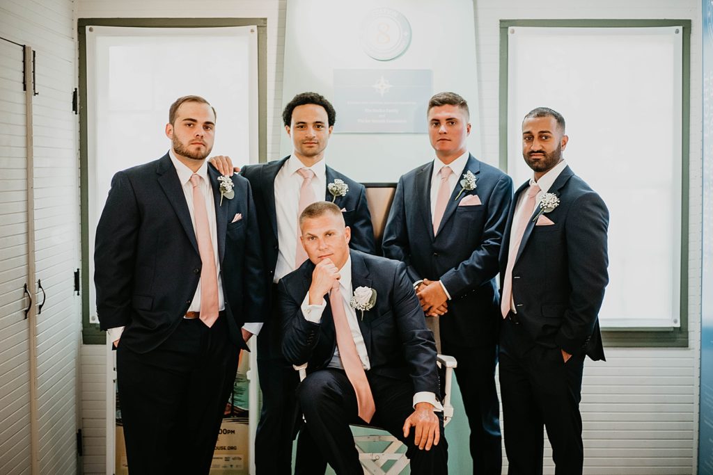 Groom and Groomsmen after getting ready