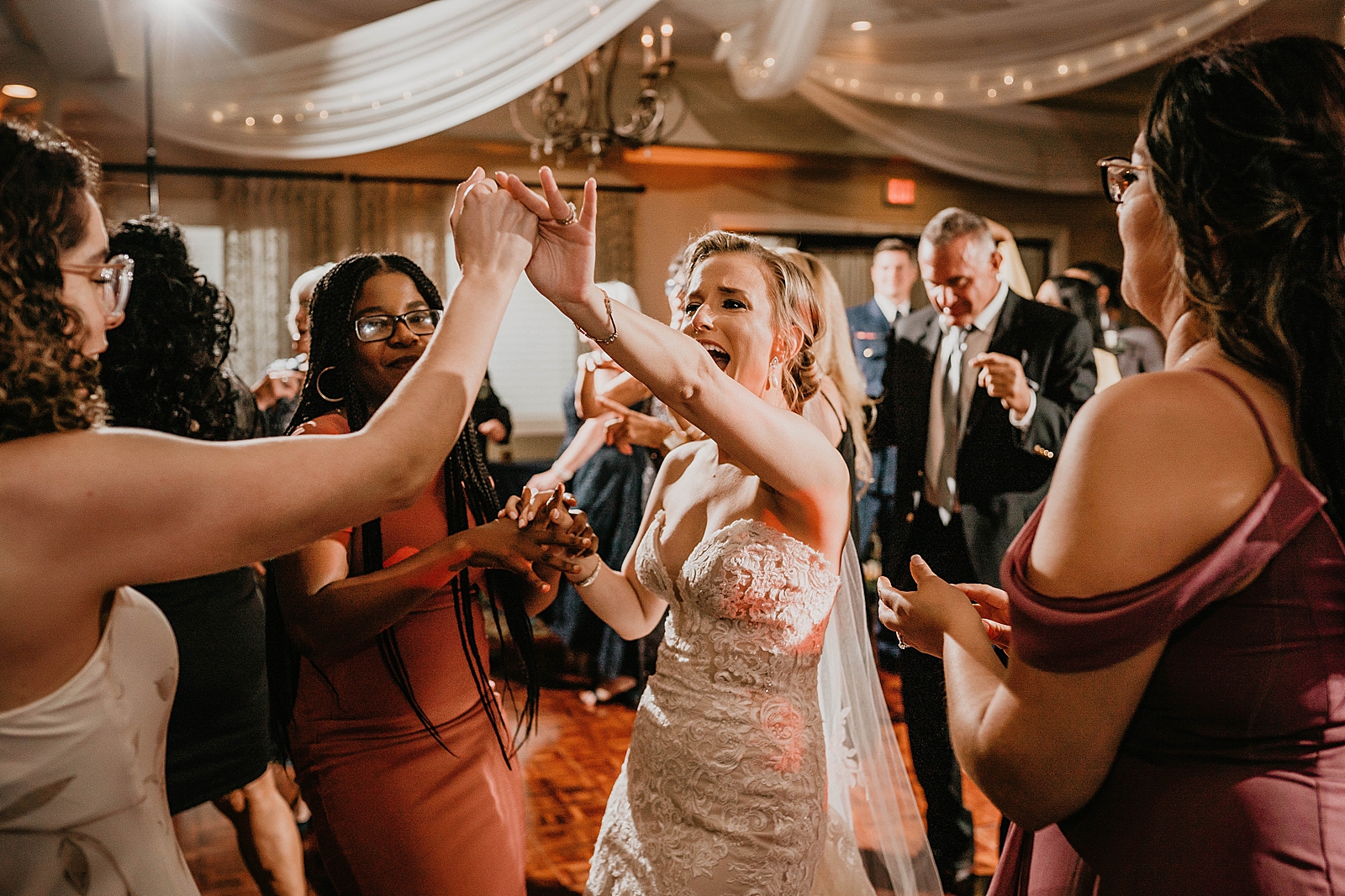 Bride dancing at Reception